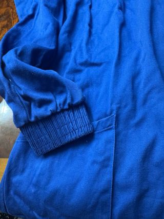 Mono de trabajo azul talla 60 altura 1,88-1,94 -