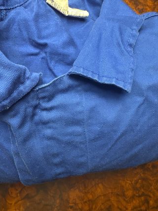 Mono de trabajo azul talla 60 altura 1,88-1,94 -