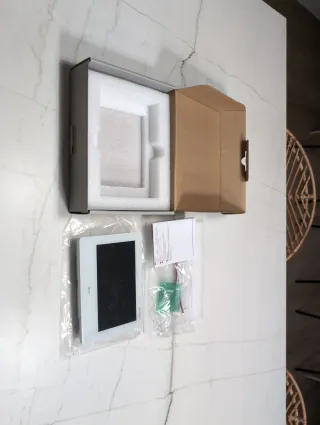 Videoportero Hikvision Monitor Blanco