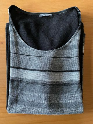 Maglia Fiorella Rubino a righe taglia XL