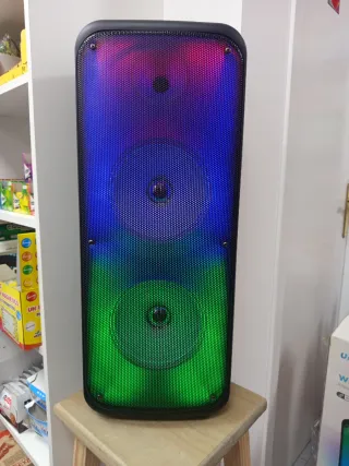 Altavoz Bluetooth Multicolor