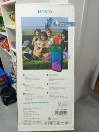 Altavoz Bluetooth Multicolor