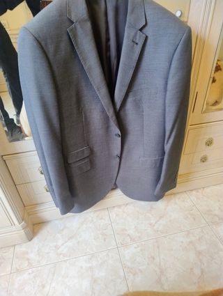 Chaqueta americana gris