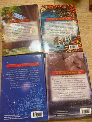 Geronimo Stilton, set de 4 libros Tapa Dura