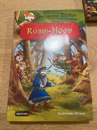 Geronimo Stilton, set de 4 libros Tapa Dura