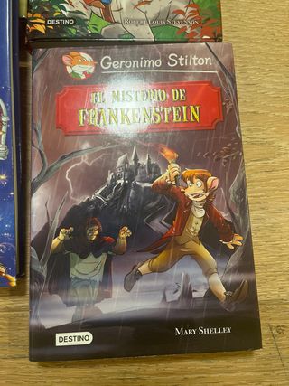 Geronimo Stilton, set de 4 libros Tapa Dura