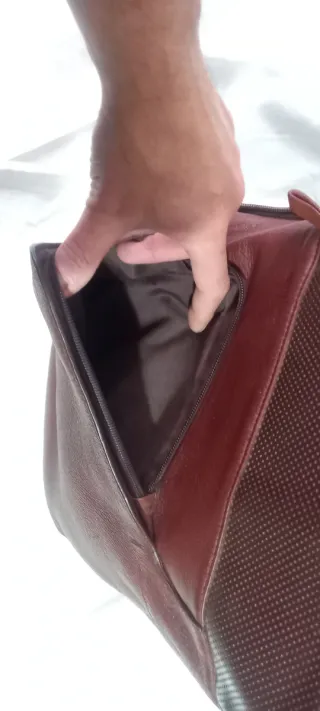 Zaino Piquadro pelle marrone