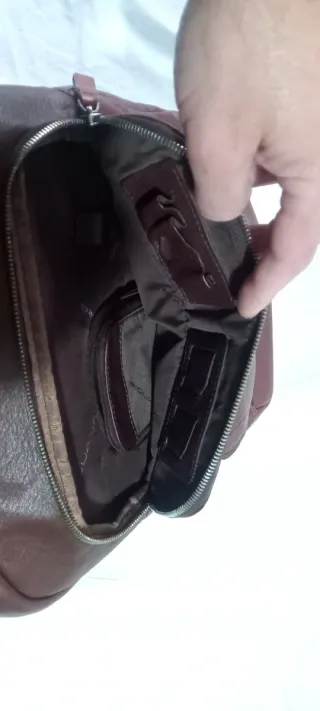 Zaino Piquadro pelle marrone