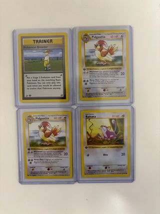 Cartas Pokémon 1ª Generación