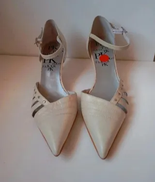 Zapatos PK Baker Tacón Beige