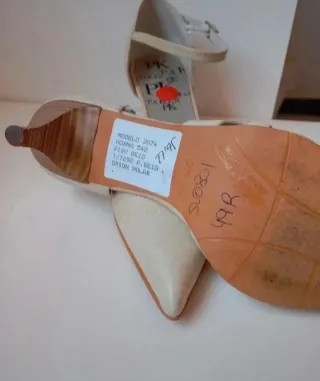 Zapatos PK Baker Tacón Beige