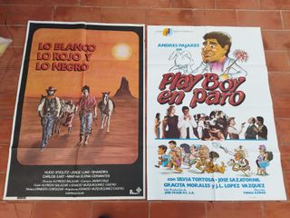 Lote 20 Carteles Cine Usados