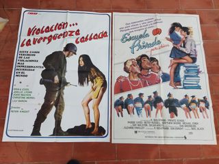 Lote 20 Carteles Cine Usados