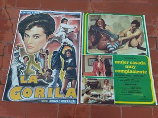 Lote 20 Carteles Cine Usados