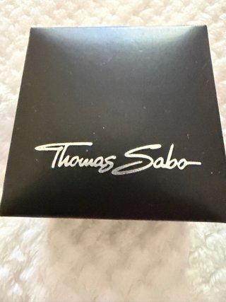 Anillo Thomas Sabo Plata y Ónix Talla 15