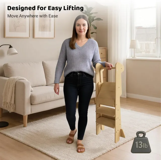 Torre Aprendizaje Montessori Madera Cosyland