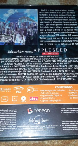 DVD Appleseed: The Beginning