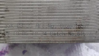 Intercambiador de placas averiado