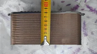 Intercambiador de placas averiado