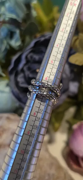 Anillo Plata Ley Serpiente