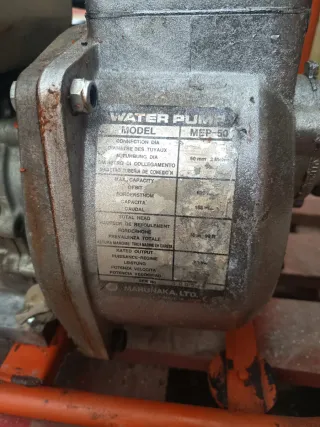 Motobomba Honda GX120