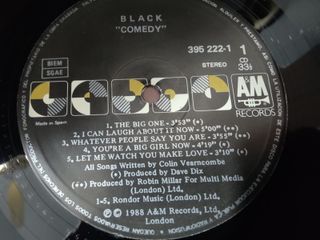 Vinilo Black: Comedy