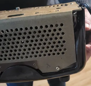 Radio Philips Antigua Marrón 125V