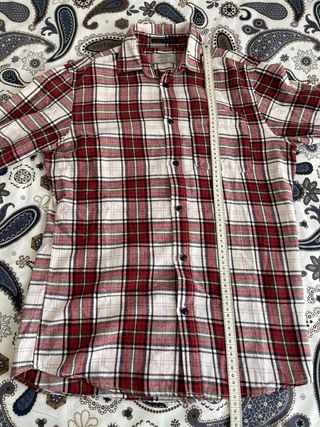 Camisa Jack & Jones de cuadros roja y blanca