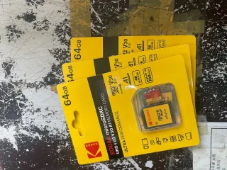 Tarjeta Micro SD Kodak 64GB UHS-I U3 V30 A1