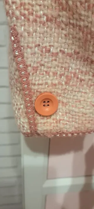 Chaqueta DANGAPHER rosa tweed