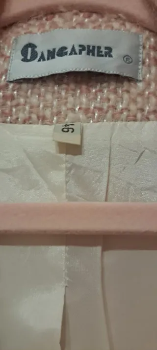 Chaqueta DANGAPHER rosa tweed