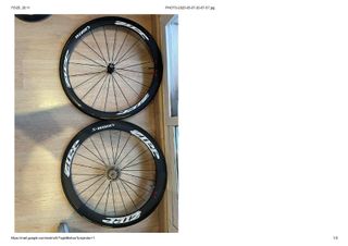 Ruedas Zipp Carbono Tubular Bicicleta