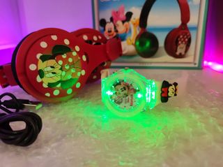 PACK MINNIE MOUSE PELUCHE AURICULAS Y MAS