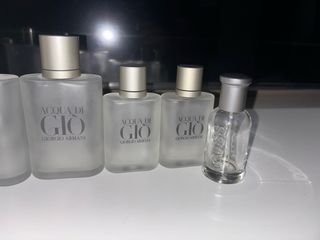 Profumi Versace, Hugo Boss, acqua di gio