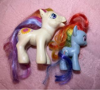 Set 2 My Little Pony bambole vintage
