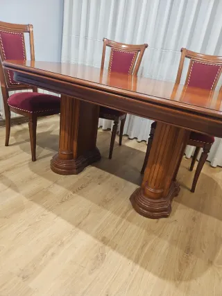 Mesa comedor 160 mas 6 sillas