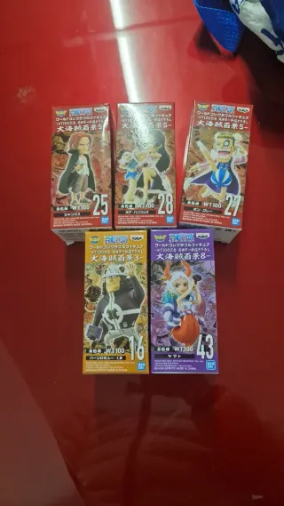 Pack Figuras One Piece WCF