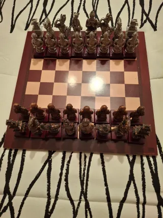 Juego de Ajedrez Hecho a Mano