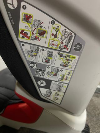 Silla coche Römer Britax con isofix