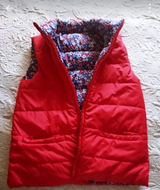 Chaqueta reversible niña