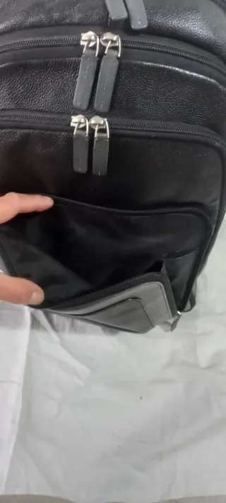 Zaino Piquadro Pelle Nero