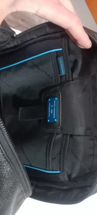 Zaino Piquadro Pelle Nero