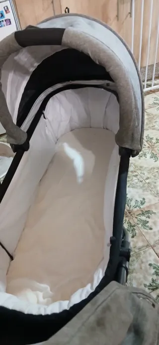 Carrito Gemelar Valco Baby Gris