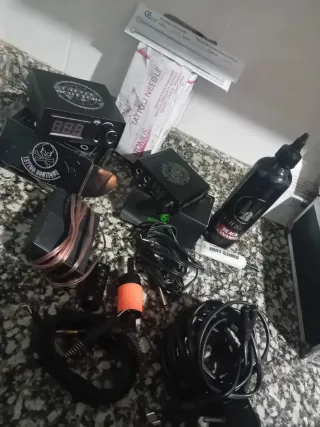 equipo de máquinas de tatuar