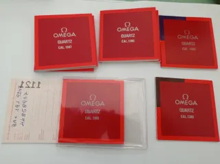 Istruzioni vintage Omega Quartz