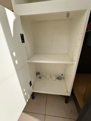 Mueble de baño alto blanco Ikea