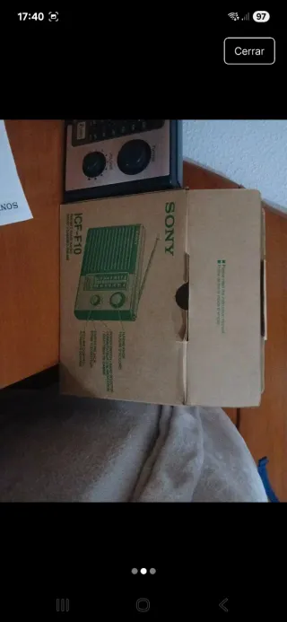 Radio Sony ICF-F10 Vintage