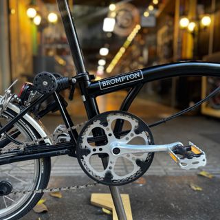 Bicicleta Plegable Brompton C-Line H6L Negra