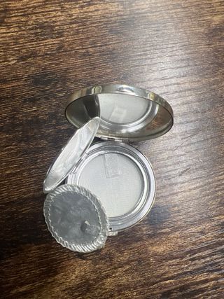 Polvera Plata de Let 925mm Maquillaje Vintage