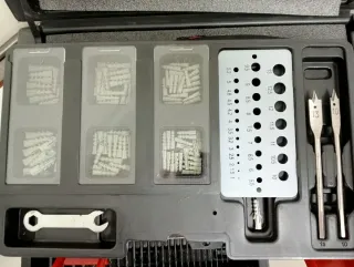 Caja Taladro Percutor Lijadora SKIL 200 Piezas